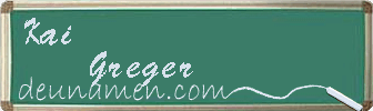 Kai Greger Visitenkarte